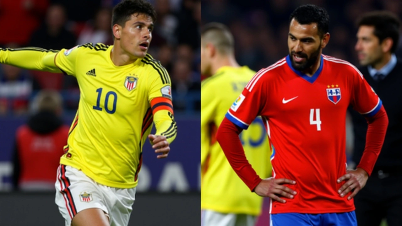 Análisis detallado de las confrontaciones Colombia vs. Chile en eliminatorias al Mundial