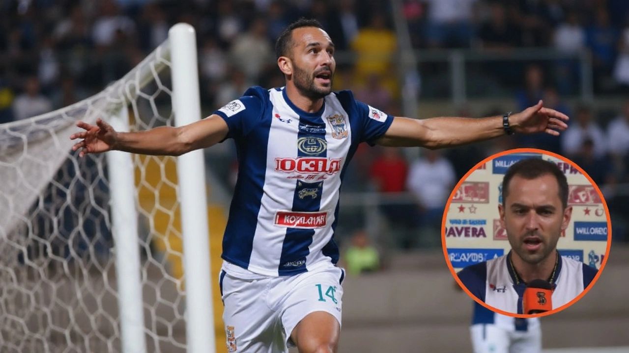 Hernán Barcos y el gol que puso a Alianza Lima a la cabeza del Apertura