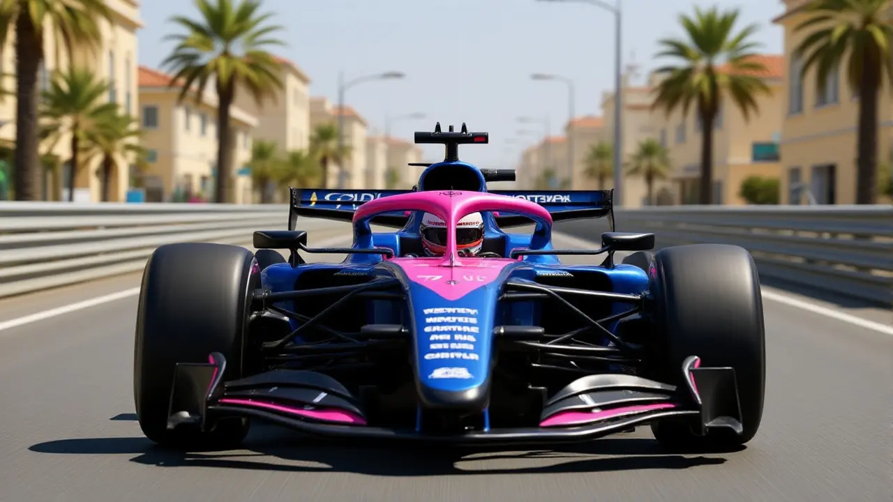 Gasly decepcionado con Alpine en los libres de Mónaco