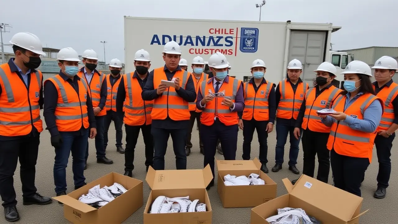 Aduanas incauta casi 10.000 zapatillas falsas de lujo en Iquique